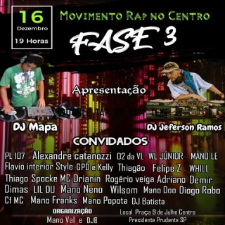 Movimento Rap no centro
